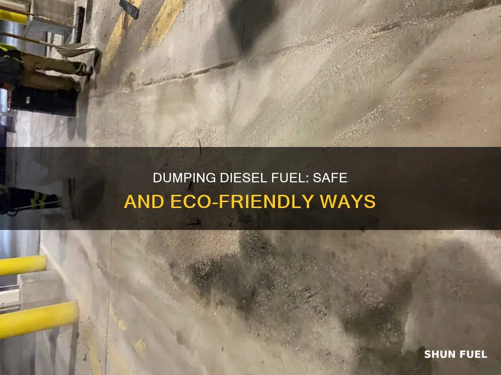 where to dump diesel fuel