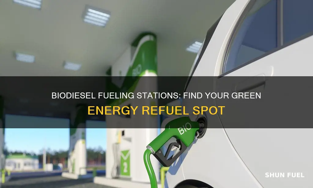 where to fill upbiodiesel fueled cars