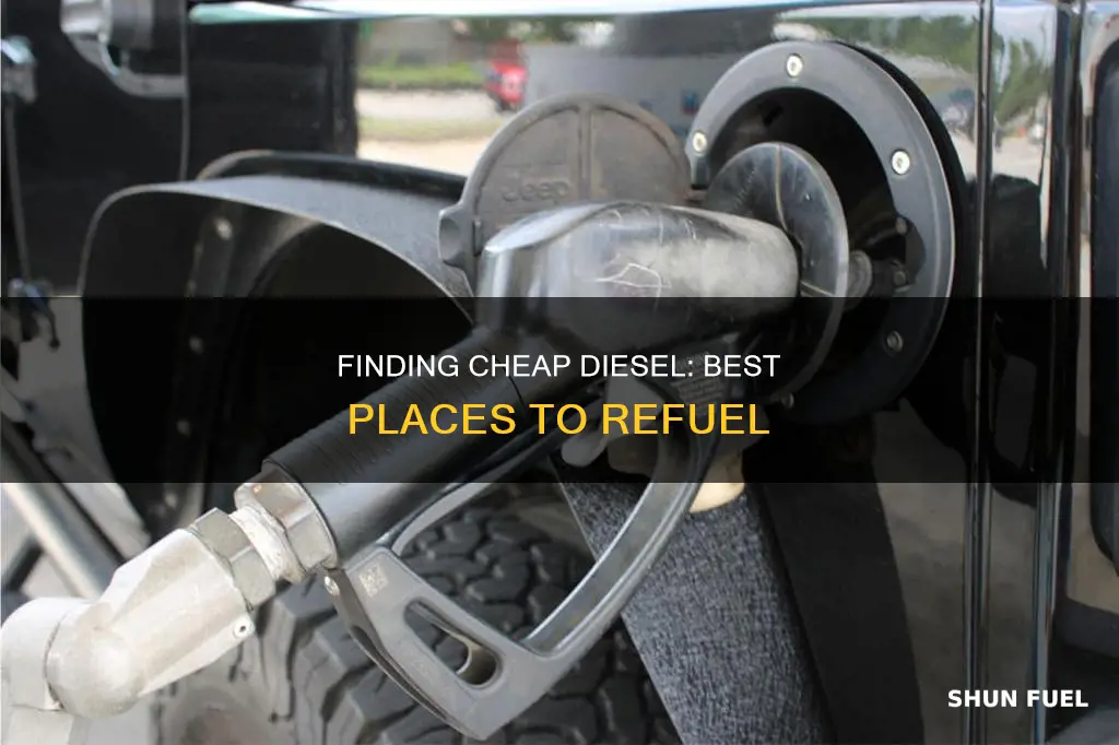 where to find cheap diesel fuel