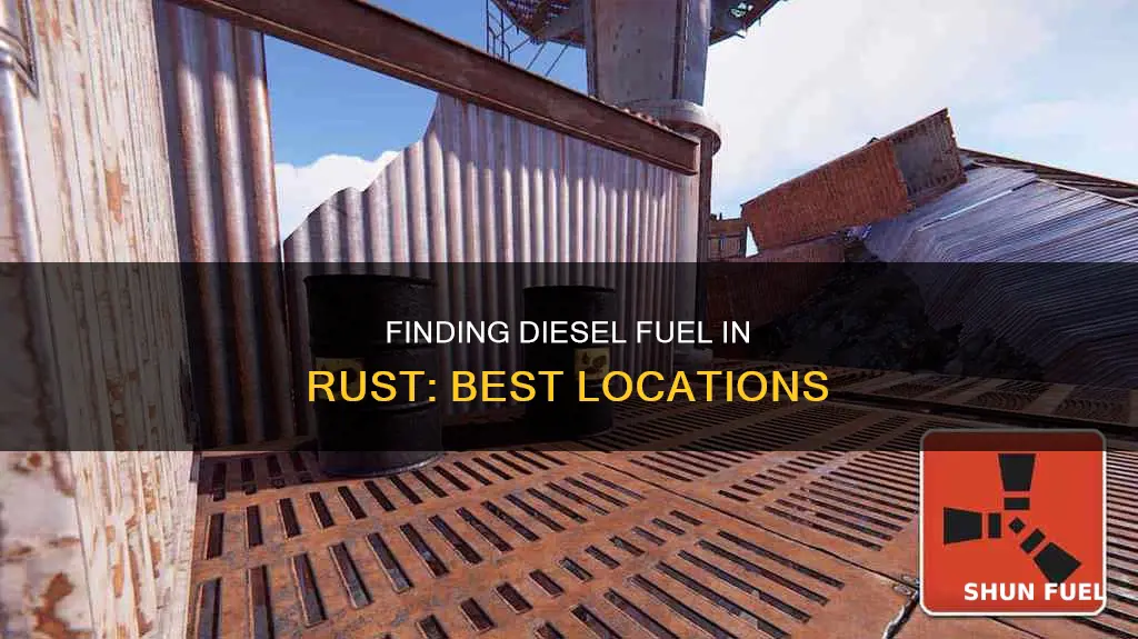 where to find diesel fuel in rust