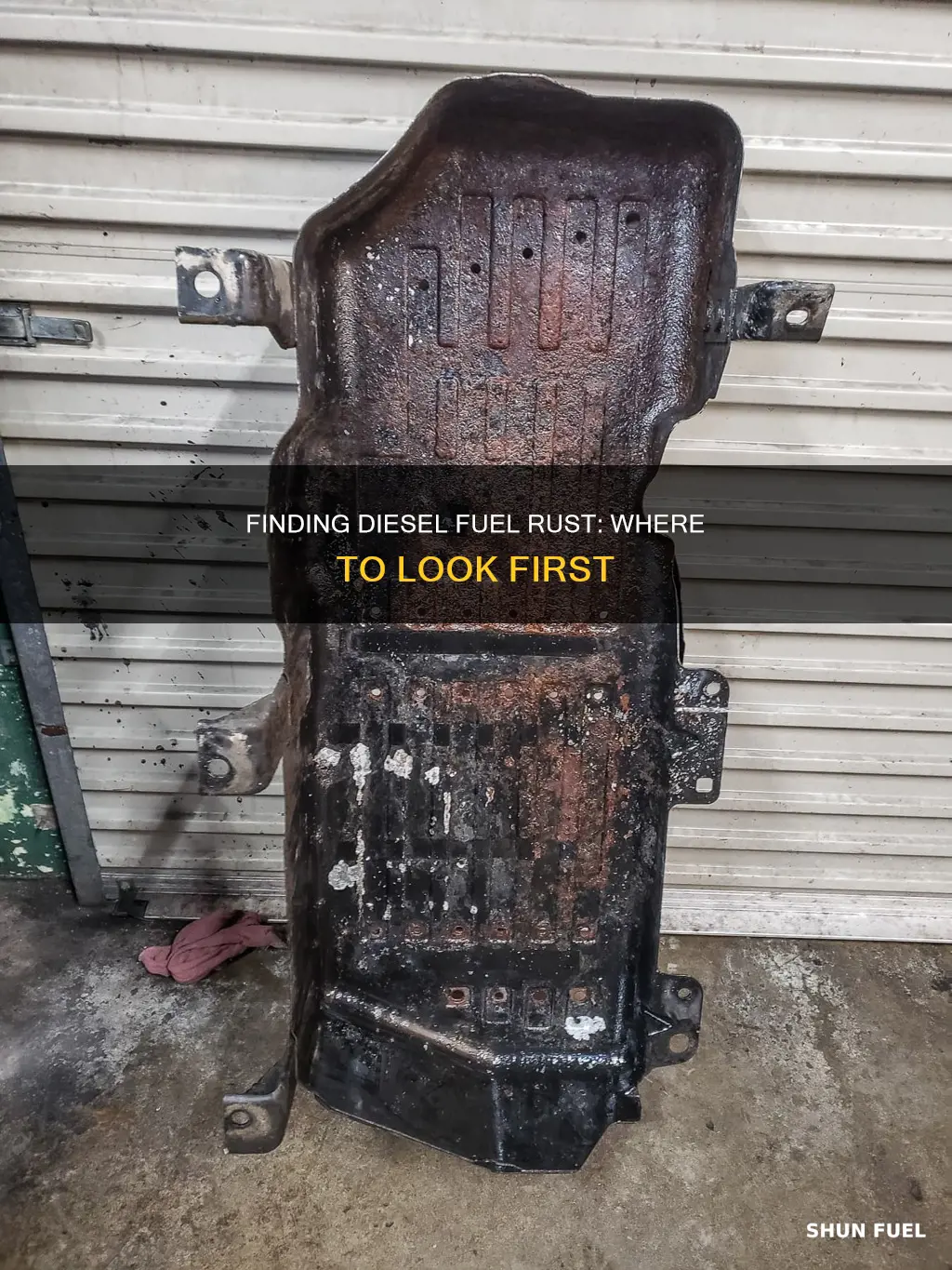 where to find diesel fuel rust