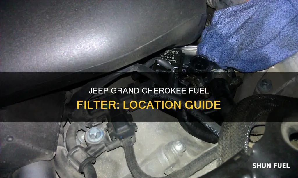 where to find fuel filter 1997 jeep grand cherokee