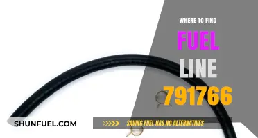 Locating the Right Fuel Line: 791766