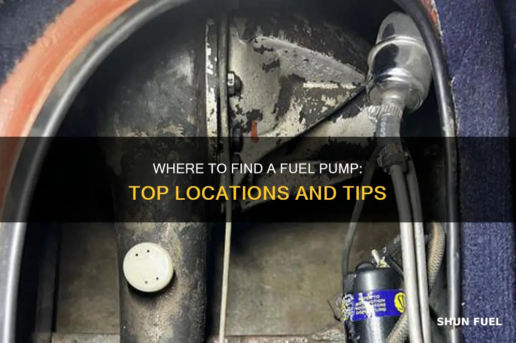 where to find fuel pump