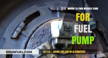 Locate Fuel Pump Module Code: A Comprehensive Guide for Vehicle Owners