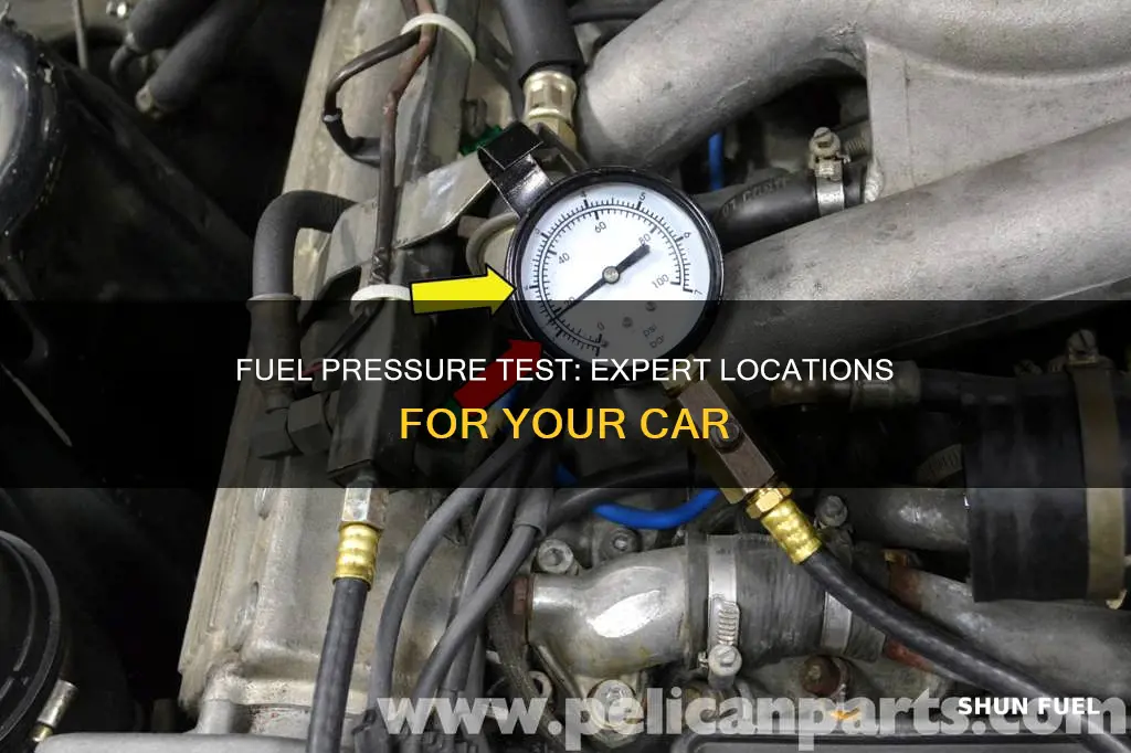 where to get a fuel pressure test for my car