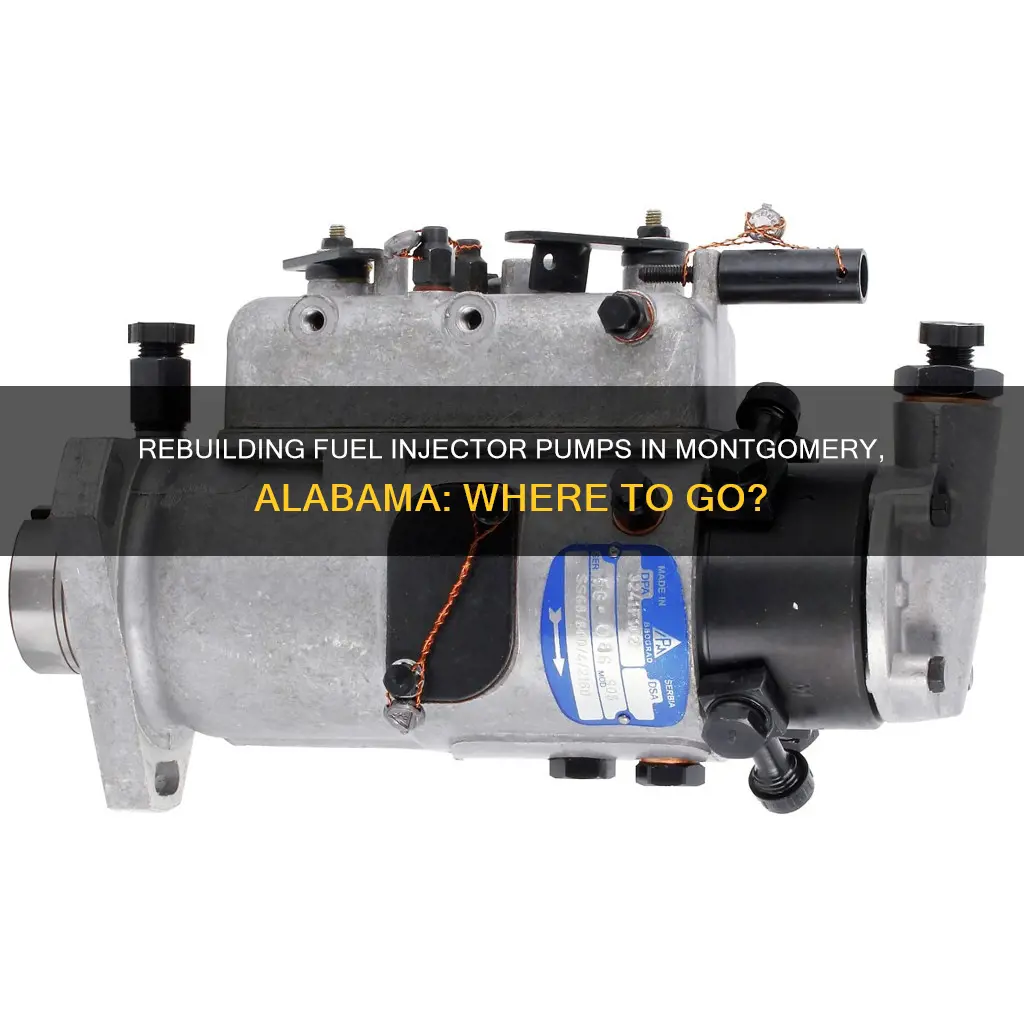 where to get fuel injector pump rebuilt in montgomery al