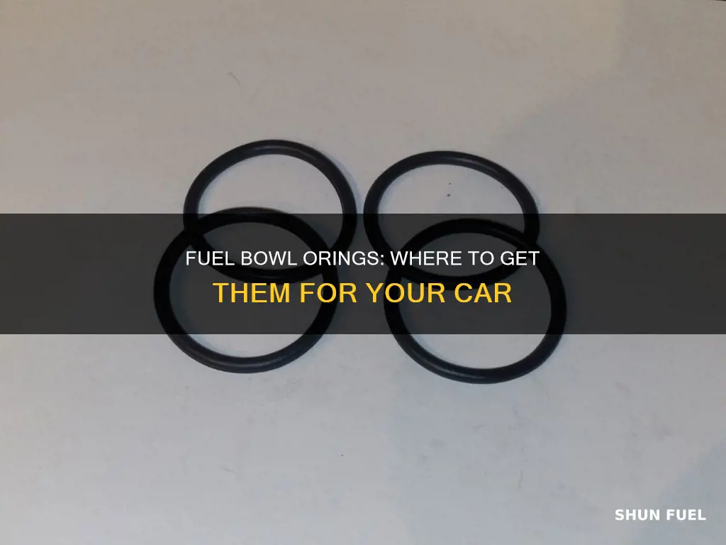 where to get orings for car fuel bowl