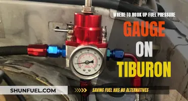 Best Fuel Pressure Gauge Hookup Spots for a Tiburon