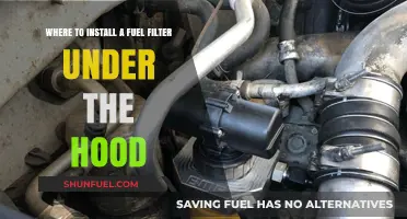 Fuel Filter Installation: Optimal Locations Under the Hood