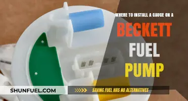 Optimal Gauge Installation Locations for Beckett Fuel Pumps: A Guide