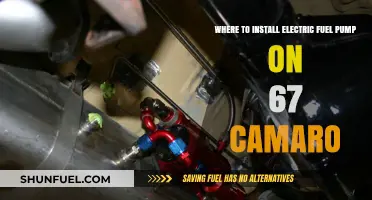 Optimal Electric Fuel Pump Placement for Your 1967 Camaro