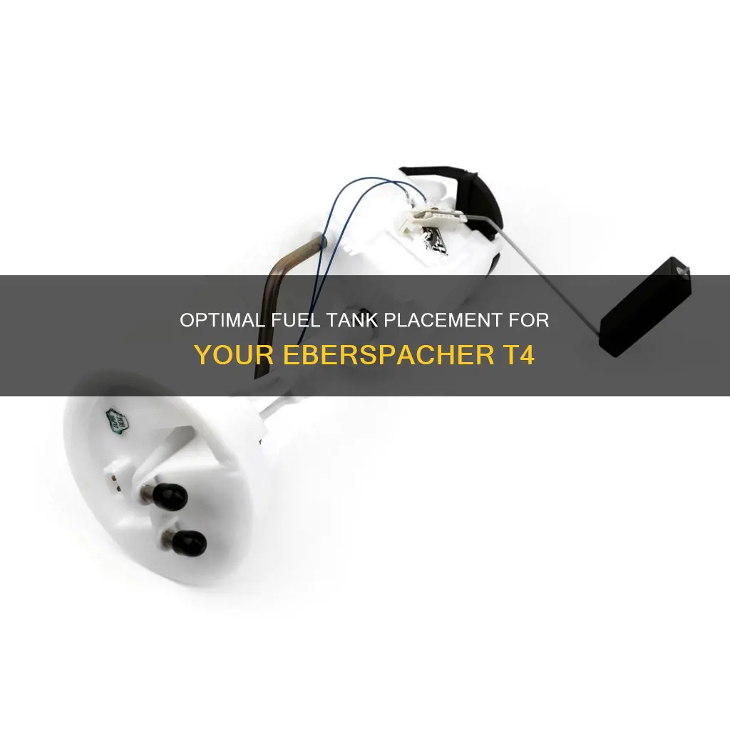 where to install fuel tank eberspacher t4