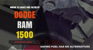 Fuel Filter Location Guide: 97 Dodge Ram 1500