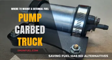 Optimal External Fuel Pump Mounting Locations for Carbed Trucks