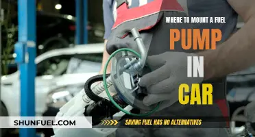 Optimal Placement: Where to Mount Your Car's Fuel Pump