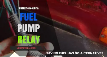 Optimal Fuel Pump Relay Mounting Locations for Reliable Performance