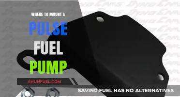 Optimal Pulse Fuel Pump Mounting Locations for Performance and Reliability