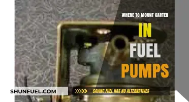 Optimal Mounting Locations for Carter Fuel Pumps in Vehicles