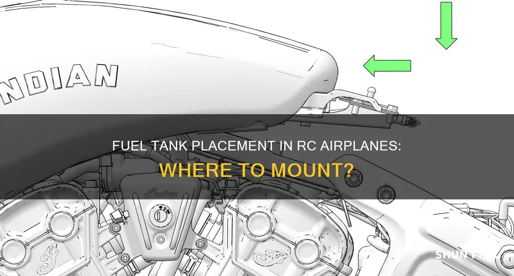 where to mount fuel tank in rc airplane