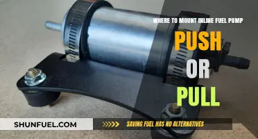 Push or Pull: Optimal Mounting for Inline Fuel Pump Performance