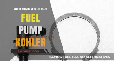 Optimal Mounting Locations for Kohler Solid State Fuel Pump Installation