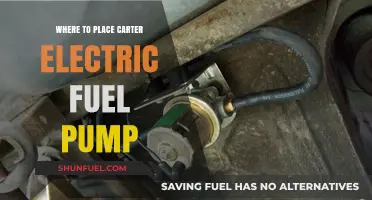 Optimal Placement Guide for Carter Electric Fuel Pump Installation