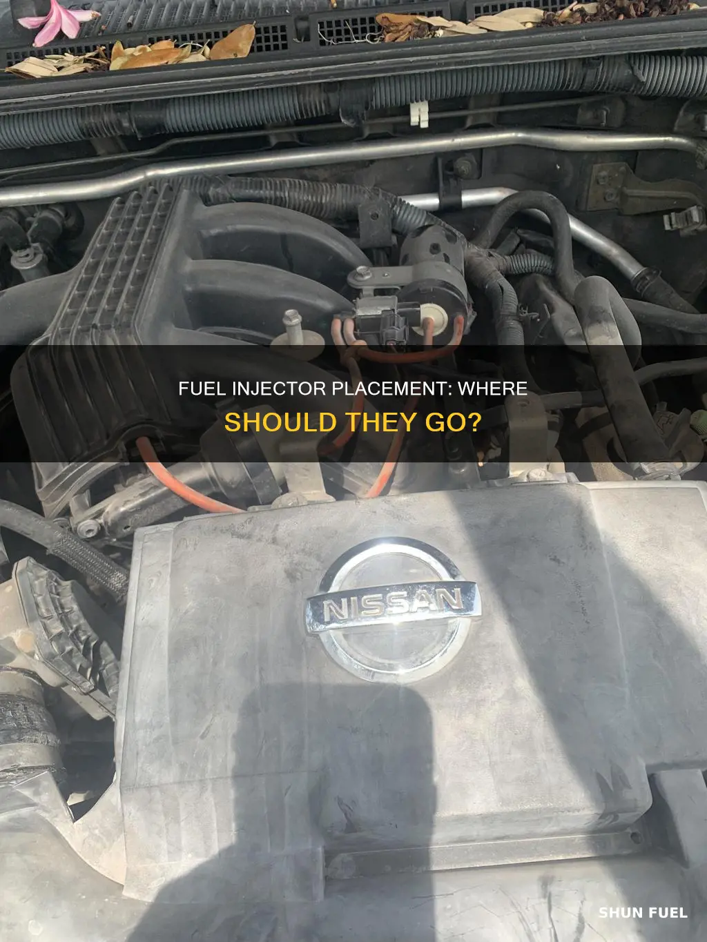 where to place fuel injectors