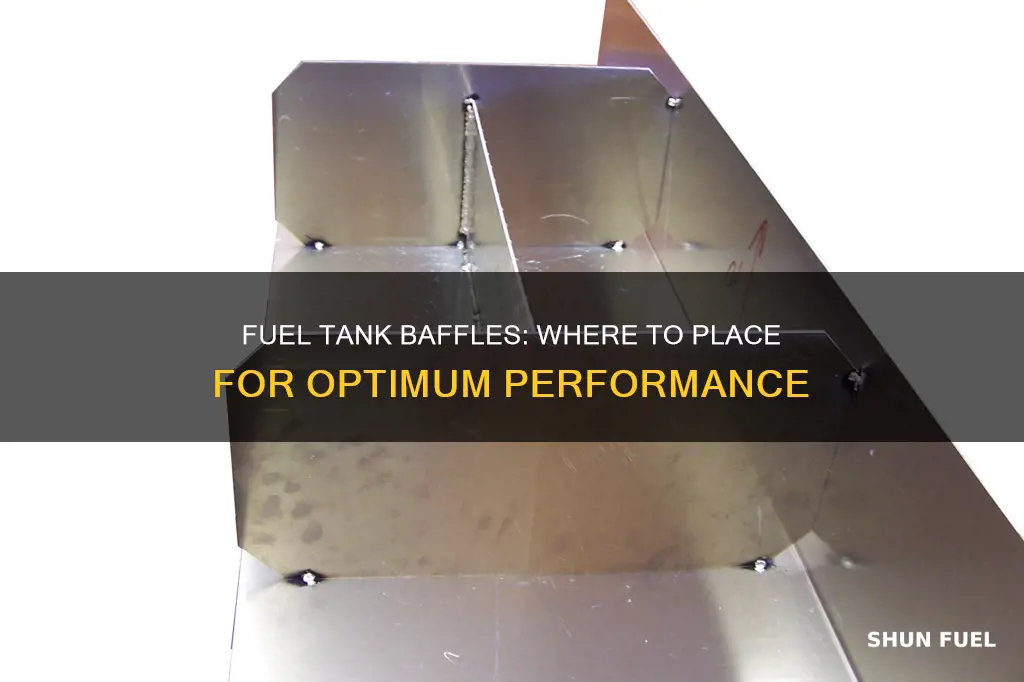where to place fuel tank baffles