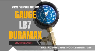 Optimal Fuel Pressure Gauge Placement for LB7 Duramax Engines