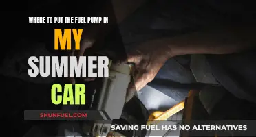 Optimizing Fuel Pump Placement for Summer Car Efficiency