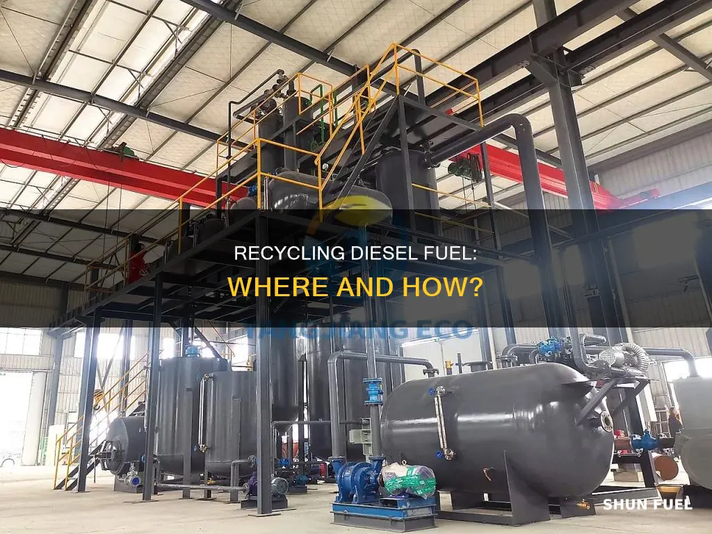 where to recycle diesel fuel