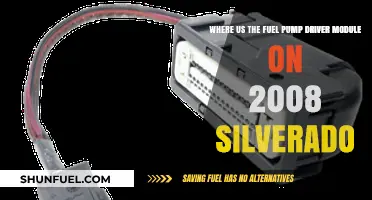 Locating the Fuel Pump Driver Module on a 2008 Silverado
