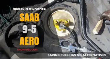 Locating the Fuel Pump in Your Saab 9-5 Aero: A Guide
