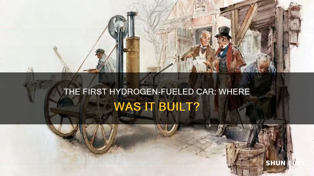 where was the first hydrogen fueled car built