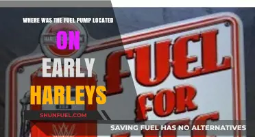 Early Harley Fuel Pump Location: A Historical Overview