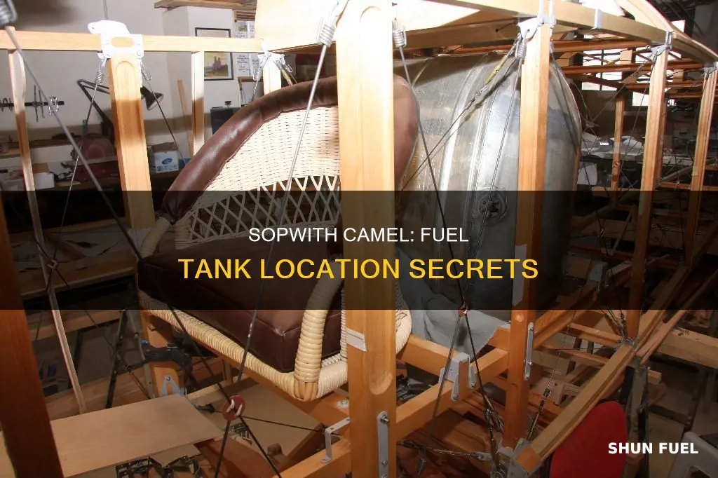 where was the fuel tank in a sopwith camel
