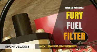 Finding the Fuel Filter in Your Honda Fury