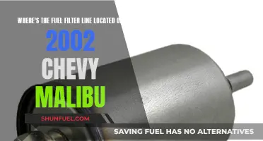 Malibu Maintenance: Locating the Fuel Filter Line
