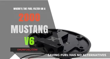 Mustang V6 Fuel Filter Location Guide