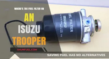 Isuzu Trooper Fuel Filter: Location and Replacement Guide