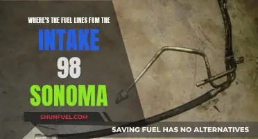 Finding Fuel Lines: 98 Sonoma Intake Guide