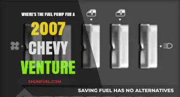 Locating the Fuel Pump in a 2007 Chevy Venture: A Guide