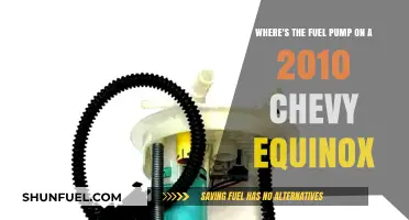 Locating the Fuel Pump in a 2010 Chevy Equinox: A Guide
