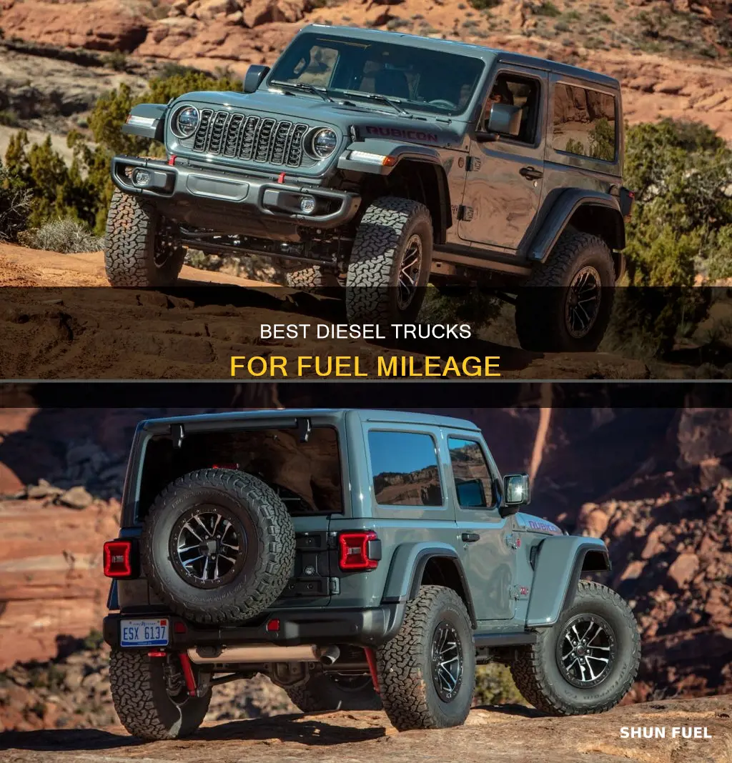 which 3 4 ton diesel is the best fuel mileage
