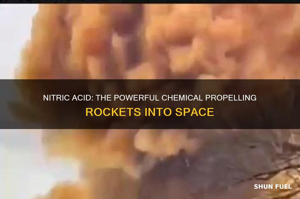 which acid is used as rocket fuel