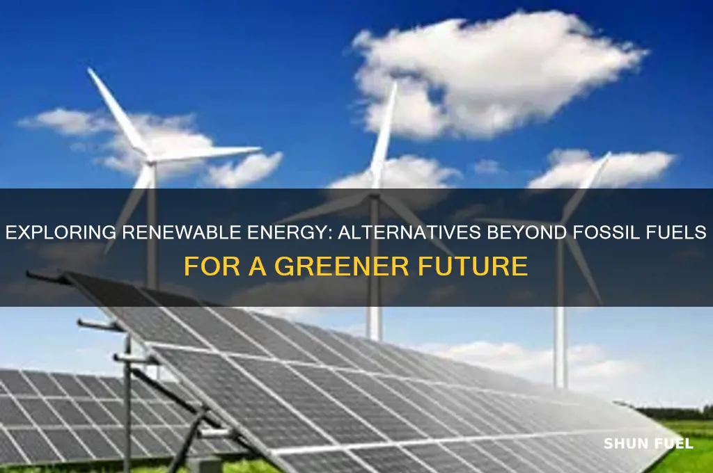 which are not fossil fuels