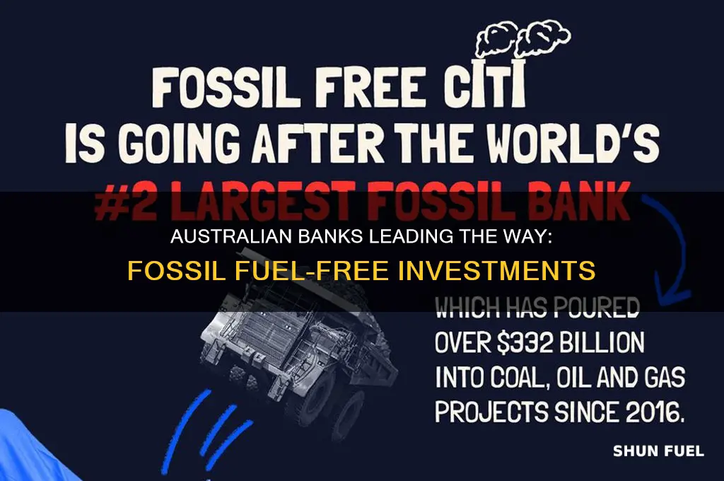 which australian banks do not invest in fossil fuels