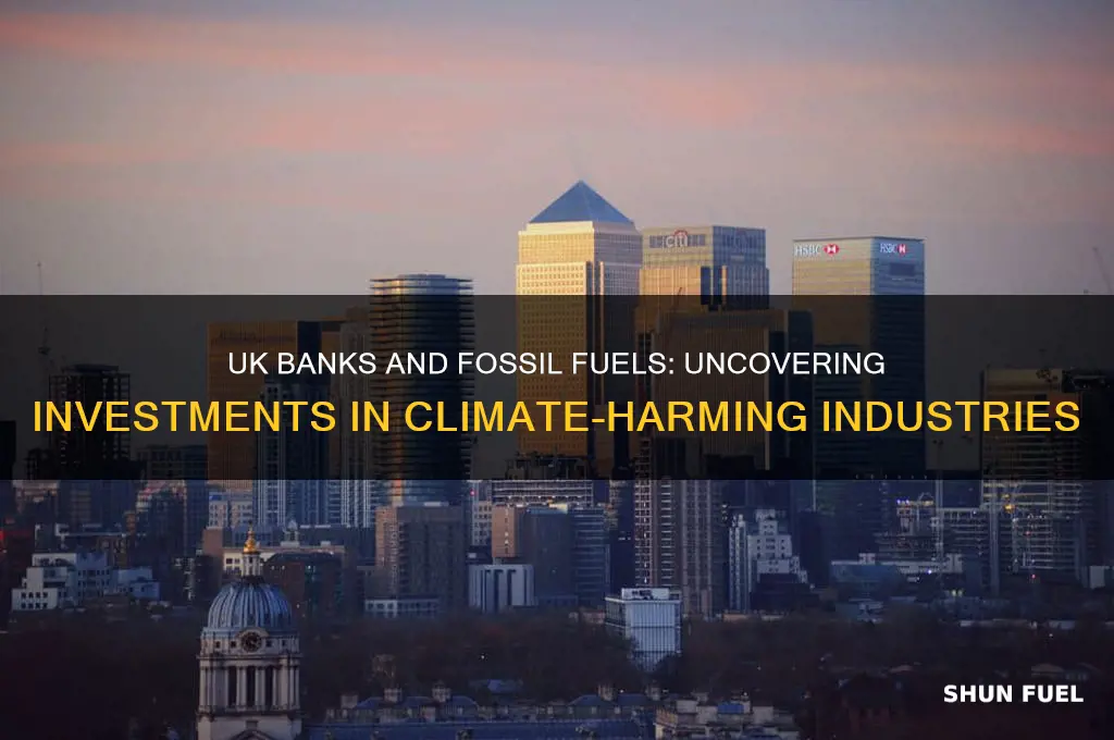 which banks invest in fossil fuels uk