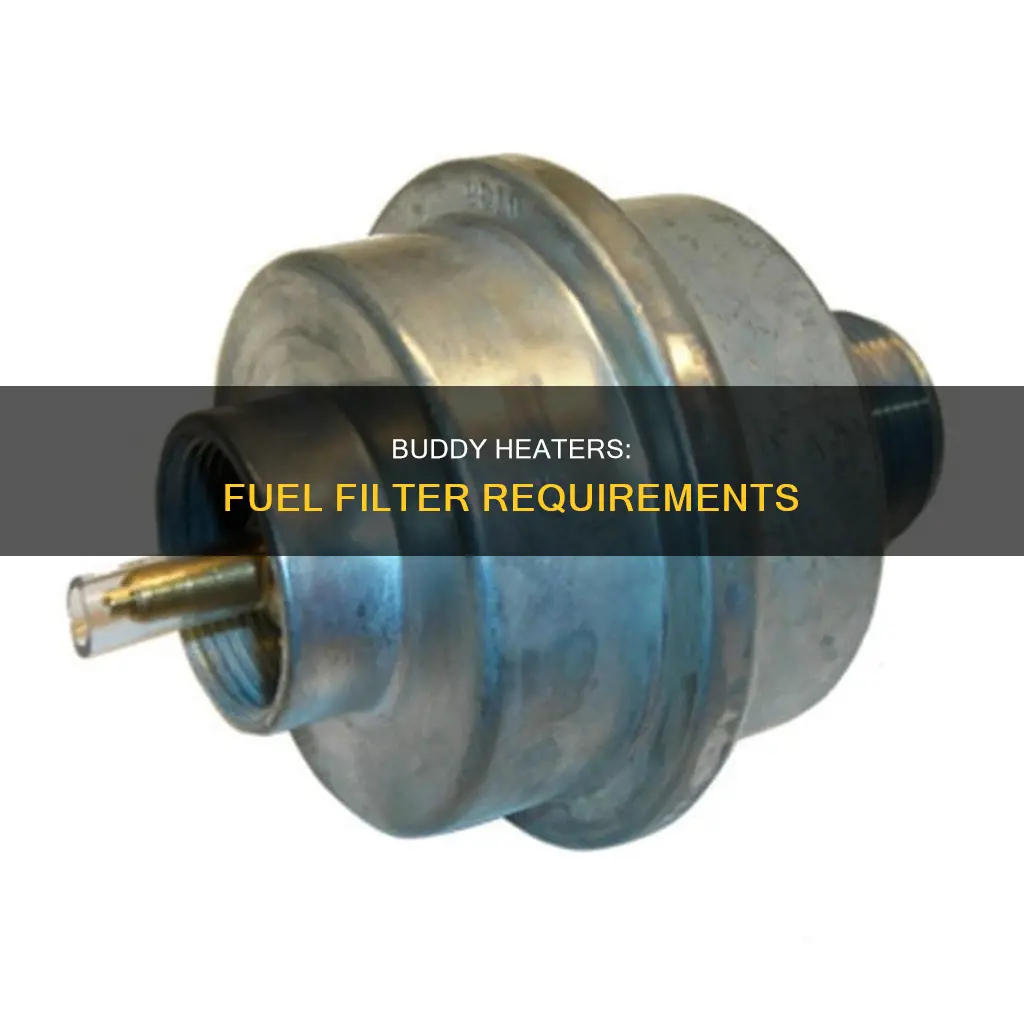 which buddy heaters need a fuel filter